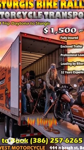 Need your motorcycle moved? Midwest Motorcycle offers fully insured transport for safe long-distance delivery. Get a quote today! #MotorcycleTransport #BikeShipping #SafeDelivery #MidwestRider