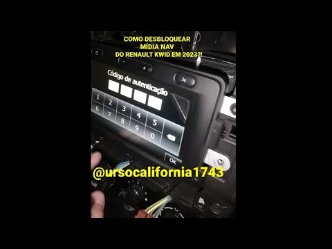 como desbloquear media nav renault em 2023?!