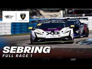 2026 Lamborghini Super Trofeo at Sebring International Raceway | Race 1 | Sebring, Florida