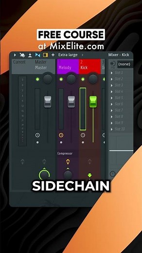 You Can Finally Sidechain Fruity Compressor #shorts