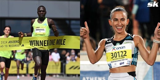 Complete list of world records broken at Adidas Adizero Road to Records 2024 ft. Emmanuel Wanyonyi and Anastasia Marinakou