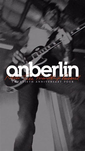 Tickets for our Never Take Friendship Personal spring tour are on sale today at 10am local 🤞 VIP packages on sale now. We can’t wait to see you all. anberlin.com | Anberlin