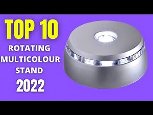 Top 10: Best Motorized Rotating Display Stand 2022