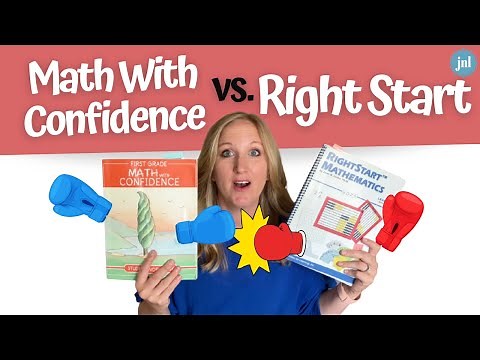 MATH WITH CONFIDENCE & RIGHT START MATH Comparison