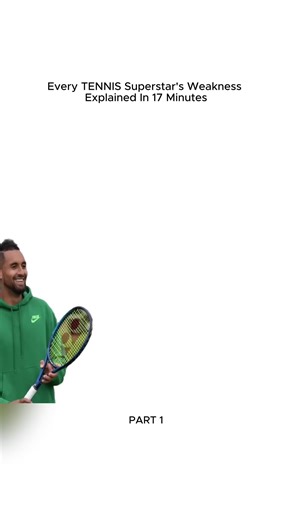 Every TENNIS Superstar's Weakness Explained In 17 Minutes #tennis #protennisplayer #tennispro