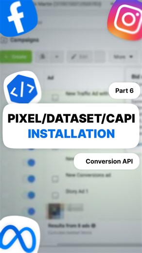 Easy Ads Apps on Instagram: "Picking up where we left! Facebook pixel installation, just follow this quick tutorial and you'll ace your pixel setup in no time. In the next part, you'll learn how to connect your Meta pixel with your Meta ad account to run ads with correct tracking and zero errors. Stay tuned. #facebookpixel #CAPI #conversionsapi #shopify #pixelinstallation #facebookads #ecommerce #conversiontracking #metapixel #dropshipping"