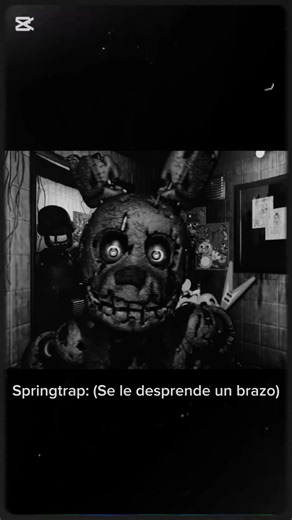 La muerte de Springtrap (Audio) #fnaf #analoghorror #inspiration #reference #edit
