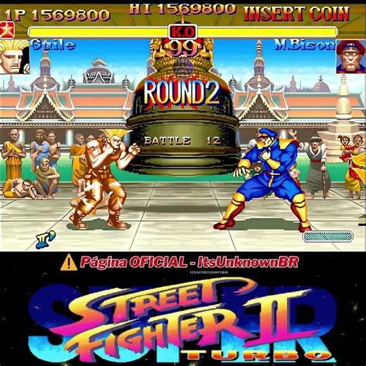 GUILE DOUBLE PERFECT IN STREET FIGHTER 2 TURBO🍷🗿