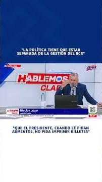 🔴🔵 Nicolás Lúcar: "Politics must be kept separate from BCR management"