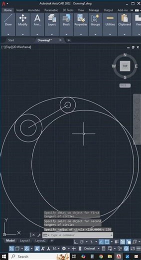 #AutoCAD #2D #Mechanical #Drawing | #Quick #Shorts #Tutorial