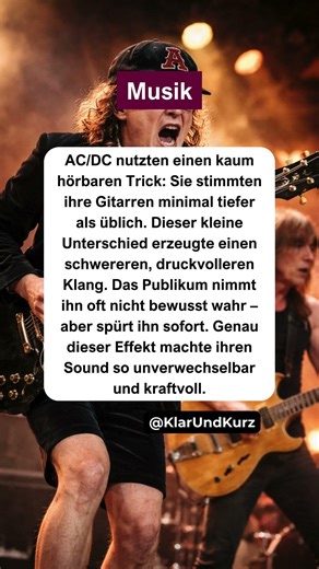 Der geheime Sound von AC/DC. #musik