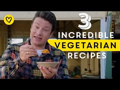 3 Incredible Vegetarian Recipes To Make This Week | Jamie Oliver