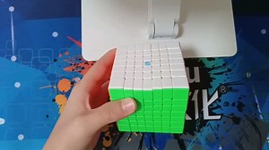 三分钟，手把手教你用七阶魔方拼super flip花式，学不会算我输