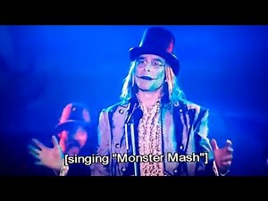 the party and Monster Mash scene