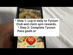 how to get diamonds in tycoon club monopoly go