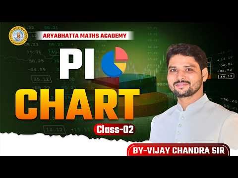 Class 2 📊 Pie Chart | Statistics Chapter | Aryabhatta Maths Academy | By Vijay Chandra Sir #maths