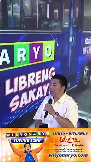 WILYONARYO BUS, MALAPIT NG UMARANGKADA!