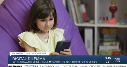 Setting healthy screen time limits for kids