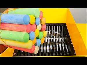 Shredding Chalks! Satisfying Video! - TOP 100 BEST SHREDDING MOMENTS | SATISFYING ASMR COMPILATION