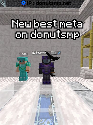 New meta with tnt duper on donut smp (cobblestone walls farm) thank's you @drdonutt & @archivepedro_dev #donutsmp #drdonutt #minecraftfarm