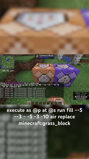 Minecraft execute command😬🫡 #minecraft #minecraftshorts #minecrafttutorial