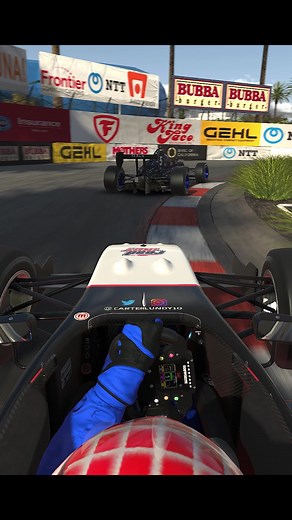 Long Beach, last lap, for the win. #iracing #simracing #racing #motorsports #motorsport #f1 #formula1
