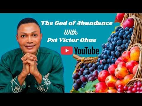 The of God of Abundance; unlocking God`s overflow.