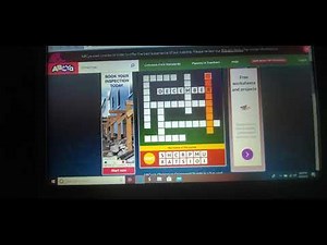 ABCya Games | Christmas Crossword Puzzle (find a word sure is incorrect)