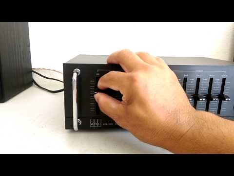 Vintage ADC Sound Shaper One-IC Stereo Frequency Equalizer Demo