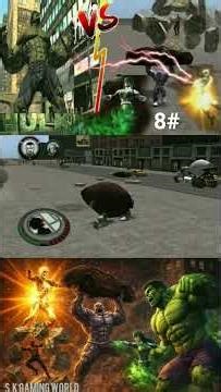 Hulk vs Super Boss Fight 💪 Ultimate Battle part 8 #shorts