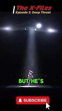 X-Files S1E2 RECAP! 🤫 "Deep Throat" & UFOs! #shorts #xfiles #conspiracy