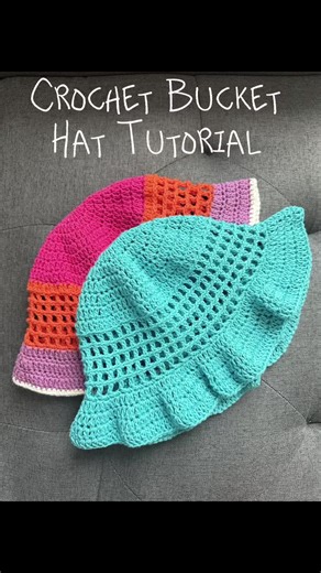Crochet Bucket Hat Tutorial | Step by Step Crochet Tutorial #crochet #crochettutorial #crochethat #crochethattutorial #fashiondesigner #spring #springishere #hellospring #springcrochet #style #fashion #fashionweek #fashionstyle #crochetdesigner #crocheting #slowfashion #creatorsearchinsights