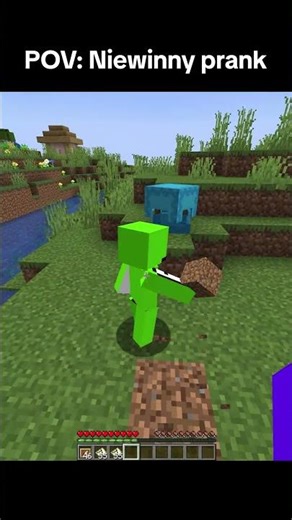 Fake lawa w Minecarft prank #minecraft #funny #gaming