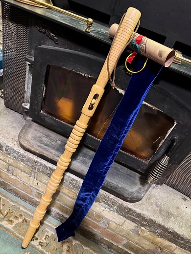 2ballcane, 2 Ball Cane, Walking Stick, Freemason, Mason, Masonic, Master Mason, Achievement, Gift for Him, Award, Wooden Staff, Hiking - Etsy