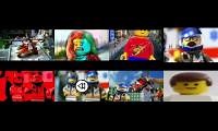 Mix of 8 videos from youtube : Lego city commericl comparsion