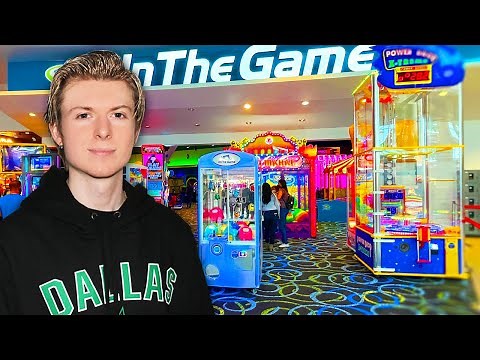 Playing Games at the NEW "In The Game" Arcade in Orlando Florida!