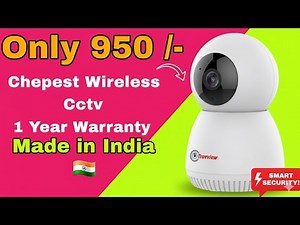 Trueview 2MP Smart CCTV Wi-fi Home Security Camera,360° View,2 Way Talk,Cloud Monitor, Motion Detect