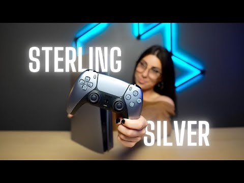 NEW Sterling Silver Playstation 5 Cover Plate and DualSense Controller