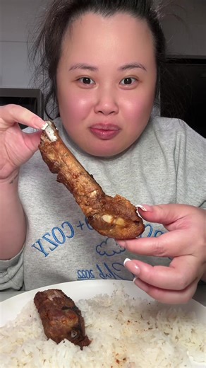 Delicious Mukbang Eating Show with Kim Thai | ASMR Ribs Mukbang