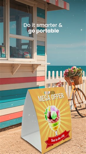 2.5K views | Why make branding harder than it needs to be? That’s where portable branding comes in. Because when your branding is simple to carry, it becomes simple to share at markets, events, pop-ups, or right outside your storefront. | Best Of Signs | Facebook