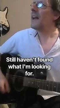 U2 - Still haven't found what I'm looking for #u2 #acoustic #livehighlights #guitar #music