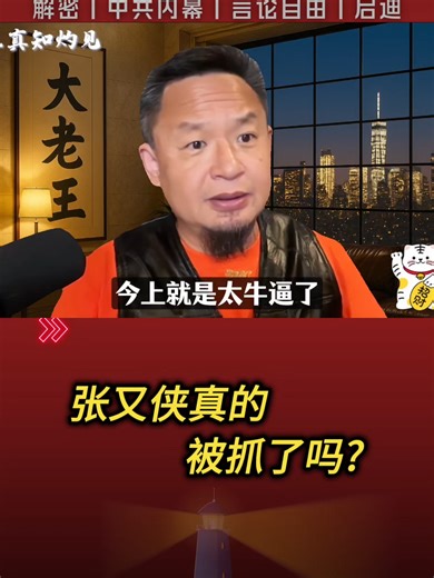 张又侠被捕的真相揭秘