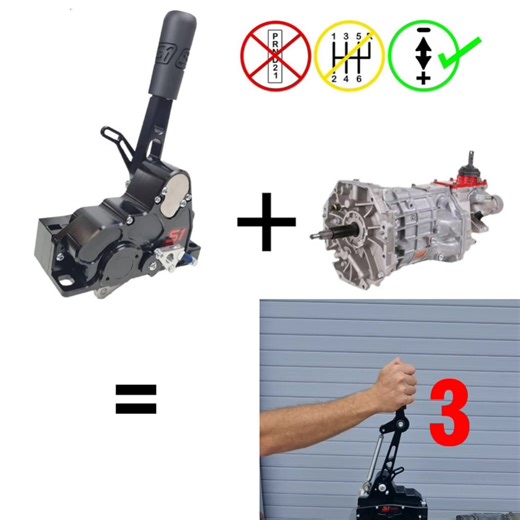 Upgrade the standard h pattern to sequential shift with this bolt on s1 sequential shifter #racecar #engineswap #shifter #ls3 #supercharged #turbo | S1 Sequential Shifter