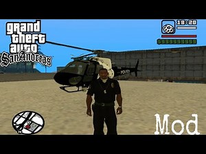 How to install Helicopter mod on GTA sanandreas