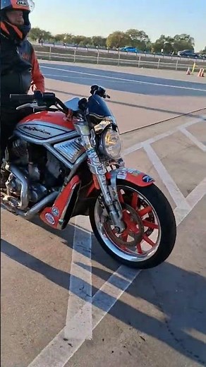Harley Davidson pro street drag bikes