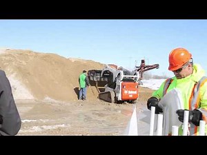 Sand bagging machine demonstrated for RM Springfield