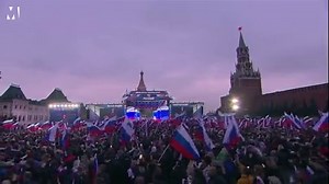 Russia celebrates Ukraine annexations with concert on Moscow's Red Square