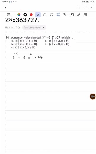 Konsep Dasar Pertidaksamaan Eksponensial