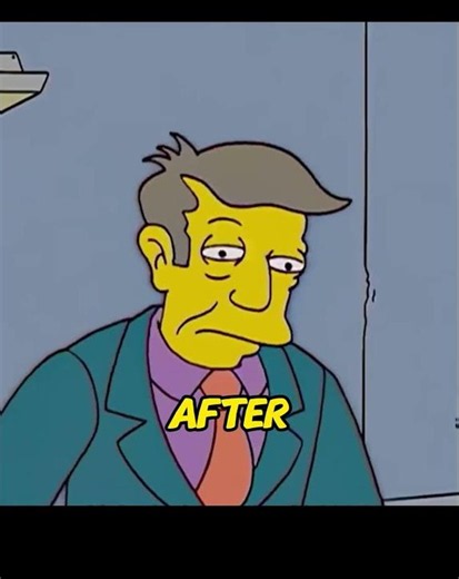 the principal takes the Springfield Elementary School #thesimpsons