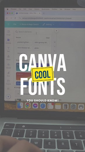 Cool fonts from Canva worth checking out for your next design project. 💻 These fonts can give character to your styling and add more oomph to your designs. 🌺 Try them out and let me know which ones worked for you! 😉 #canva #canvafonts #canvaelements #designelements #graphicdesign #canvatips #canvahacks #tipsandhacks #canvadesigner #canvacreator #digitalproducts #canvaforbeginners